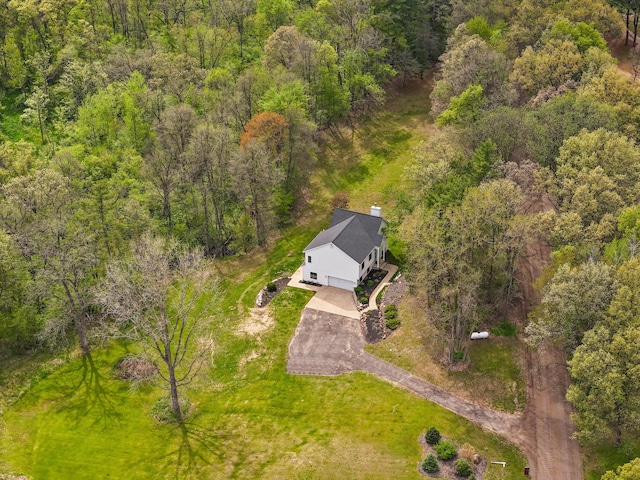 12700 Mcpherson St NE, Lowell, MI 49331 - aerial view of property and surrounding area with a forest