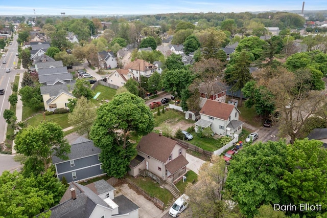 412 Breens Ct SW, Grand Rapids, MI 49503 - aerial overview of property's location with nearby suburban area