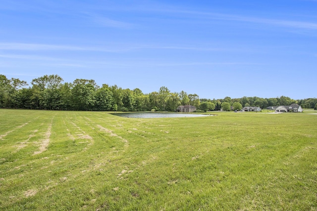 14275 Sunset Ridge Ct, Niles, MI 49120 - view of grassy yard featuring a water view
