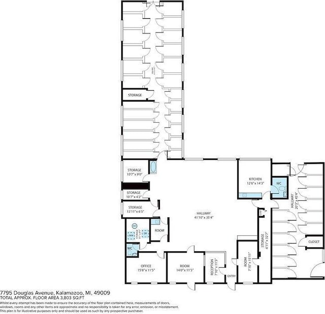 7795 Douglas Ave, Kalamazoo, MI 49009 - home floor plan