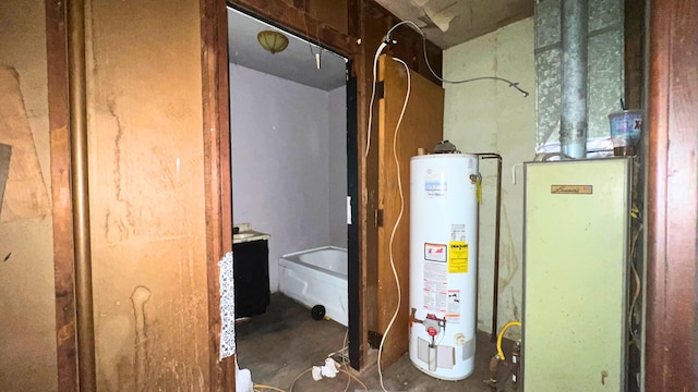 8059 N Wheeler Rd, Wheeler, MI 48662 - utilities with gas water heater