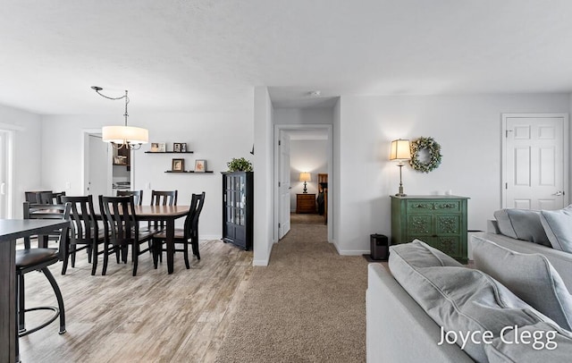 4755 Boulder Dr, Holland, MI 49423 - living room with baseboards and light wood-style flooring