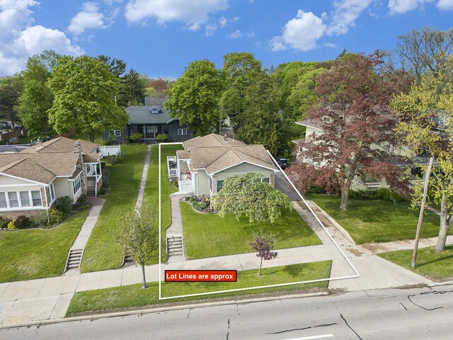 705.5 E Ludington Ave, Ludington, MI 49431 - aerial perspective of suburban area