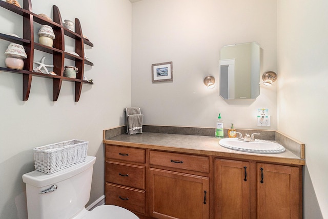705.5 E Ludington Ave, Ludington, MI 49431 - bathroom with toilet and vanity