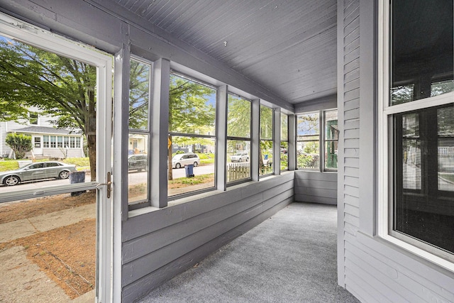 2145 Horton Ave SE, Grand Rapids, MI 49507 - unfurnished sunroom with plenty of natural light