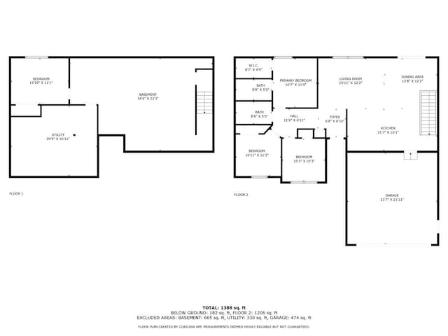 floor plan / room layout