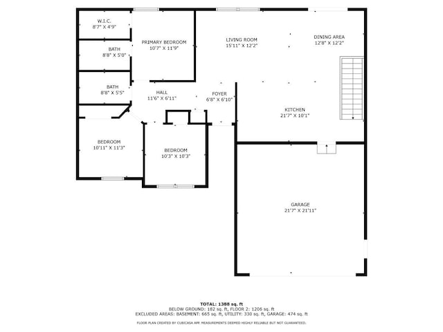 floor plan / room layout