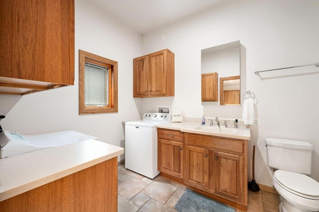 16431 Glassman Rd, Union Pier, MI 49129 - laundry room with hookup for a washing machine