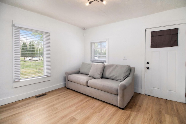 2228 Regent St, Kalamazoo, MI 49004 - living room with light wood finished floors and baseboards