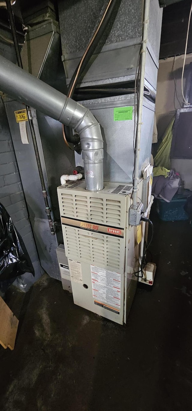 view of utility room