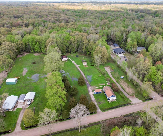 24108 Martinsville Rd, Belleville, MI 48111 - aerial overview of property's location with a forest