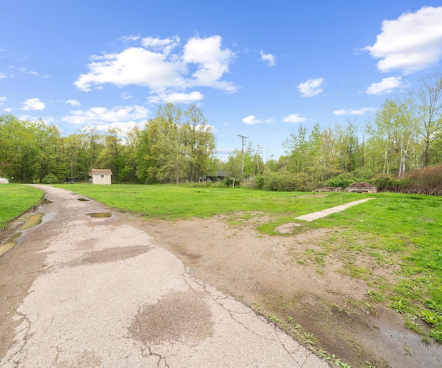 24108 Martinsville Rd, Belleville, MI 48111 - view of asphalt driveway