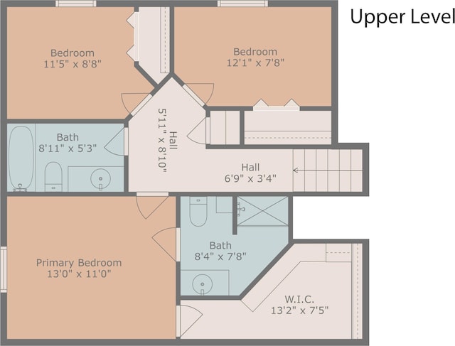 2970 Braden Blvd, Dorr, MI 49323 - floor plan / room layout