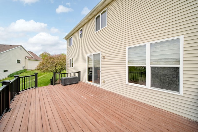 510 Edward J St, Clinton, MI 49236 - deck featuring a yard