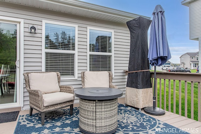 12745 Riverton Rd, Grand Haven, MI 49417 - view of wooden terrace
