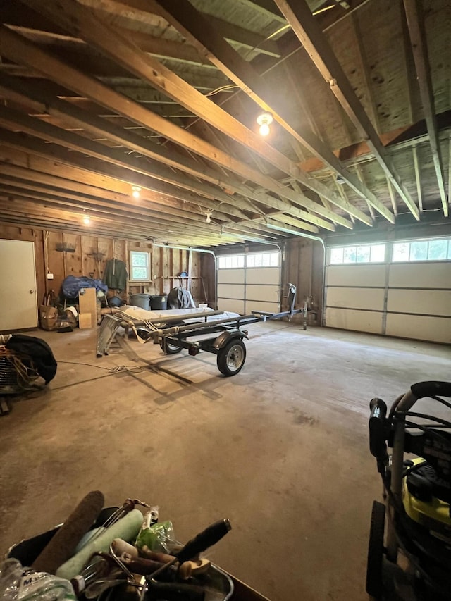 2177 S Lakeshore Dr, Ludington, MI 49431 - view of garage