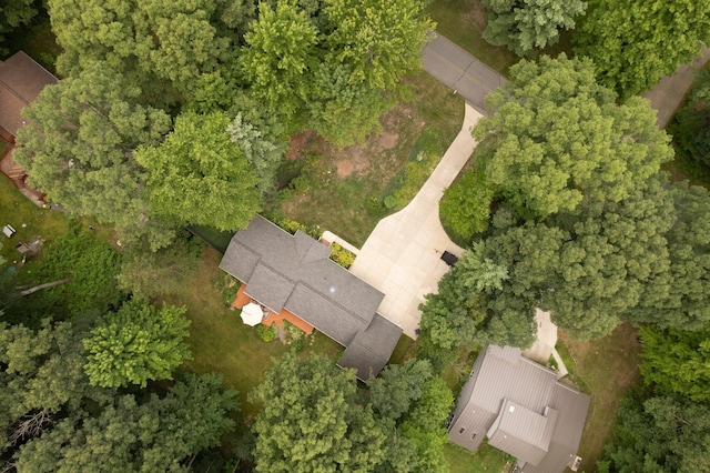 aerial overview of property's location