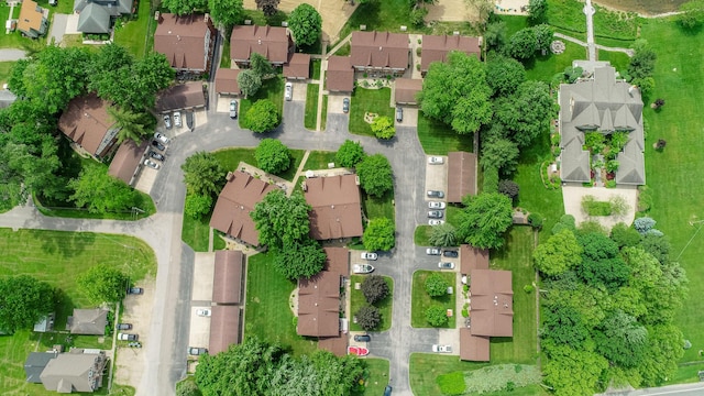 5410 Country Aire Dr Unit 14, Coloma, MI 49038 - aerial view of property and surrounding area with nearby suburban area