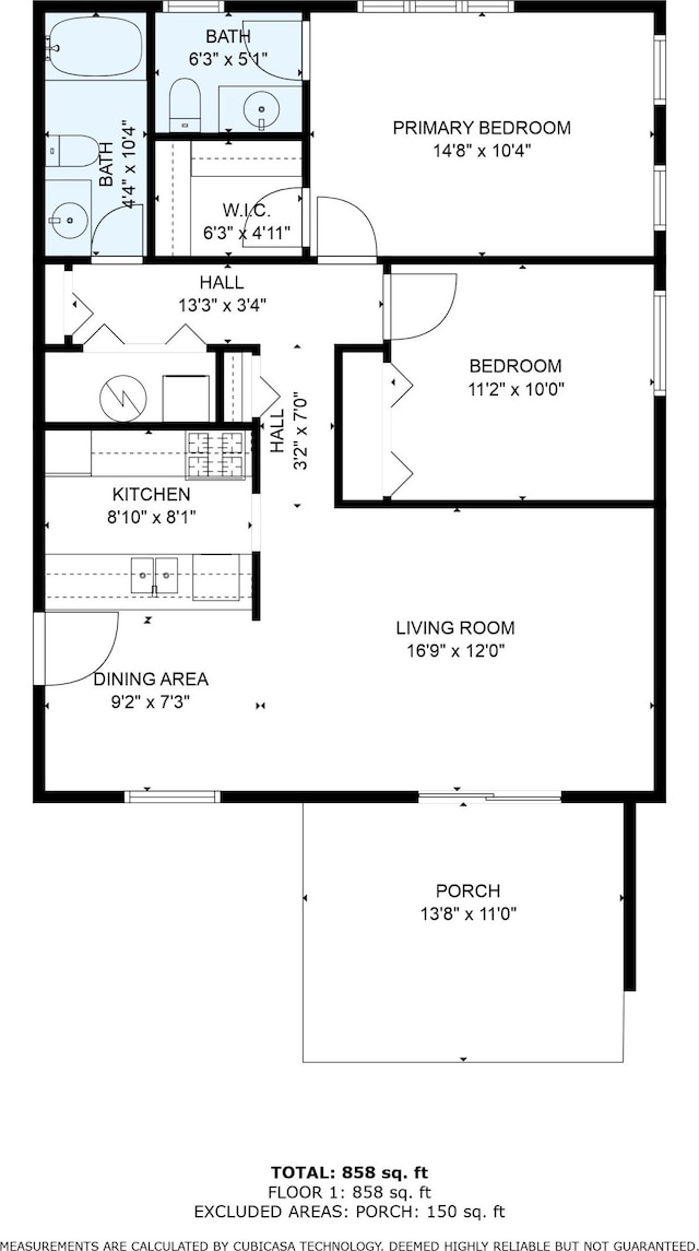 5410 Country Aire Dr Unit 14, Coloma, MI 49038 - property floor plan