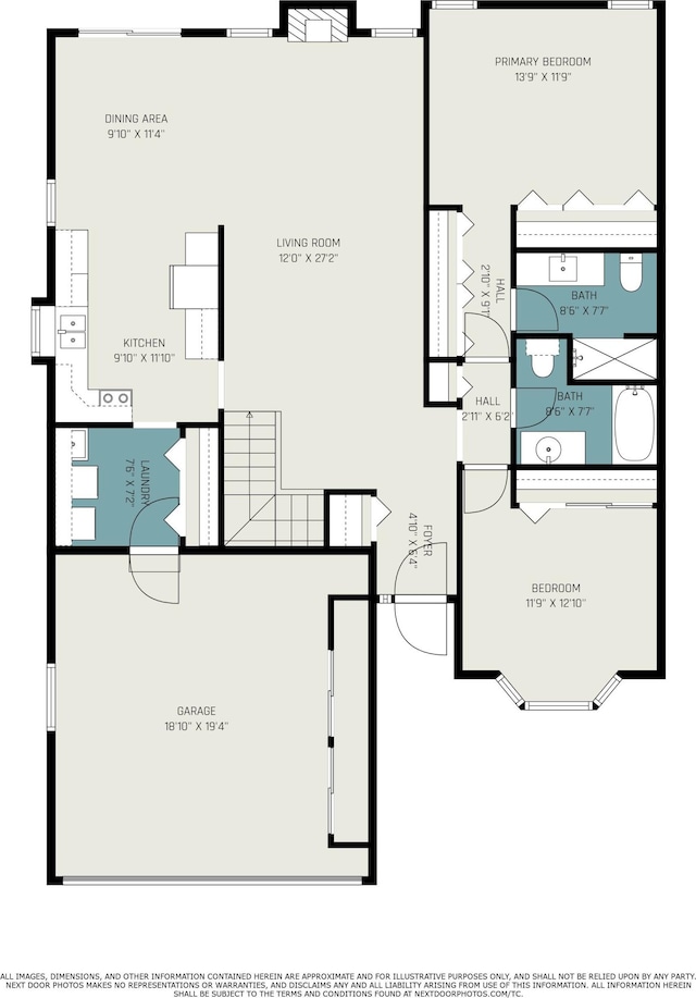 7343 Green Meadow Ln, Canton, MI 48187 - room layout