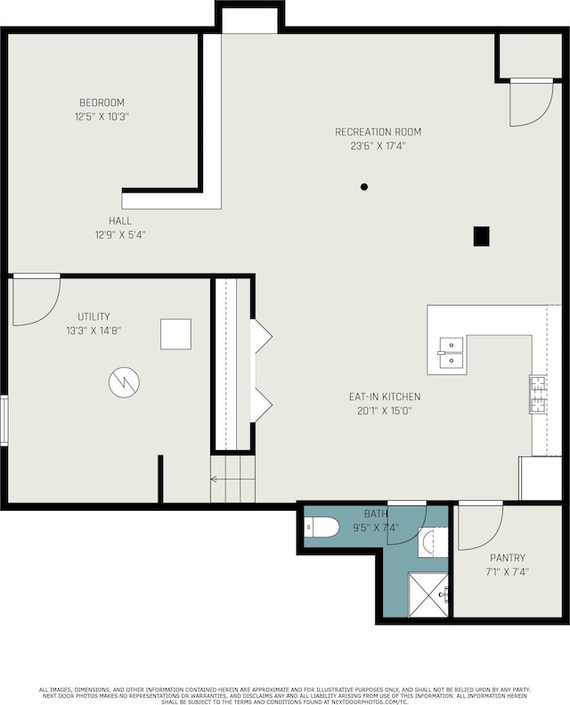 7343 Green Meadow Ln, Canton, MI 48187 - floor plan / room layout