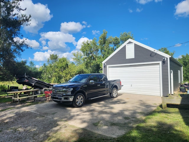 13851 Hillsdale Rd, Camden, MI 49232 - view of detached garage