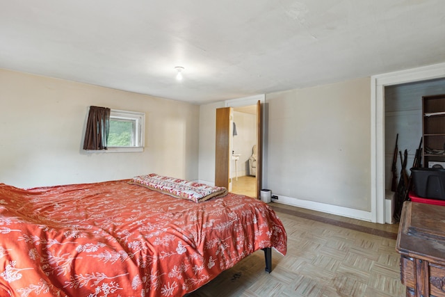 27 Hawley St, Quincy, MI 49082 - bedroom featuring a closet and baseboards