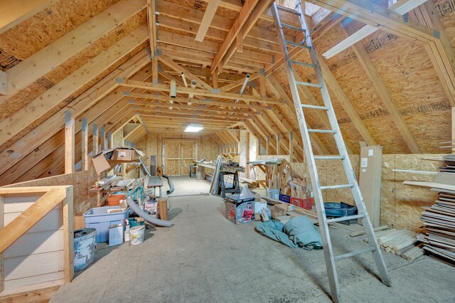 3118 Pratt Ln, Attica, MI 48412 - view of unfinished attic