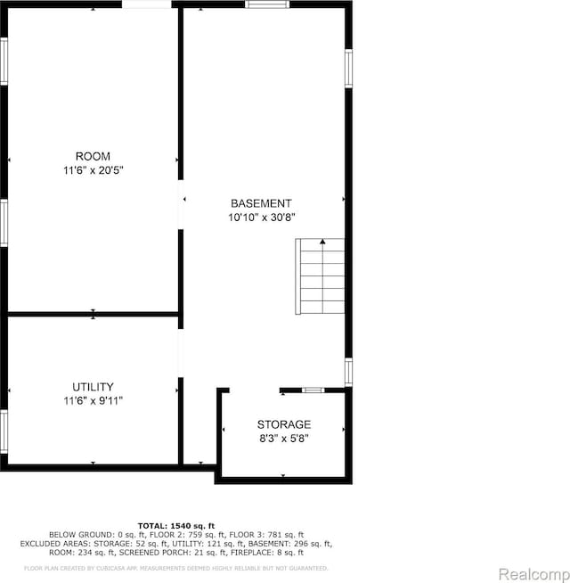17524 Woodingham Dr, Detroit, MI 48221 - floor plan / room layout