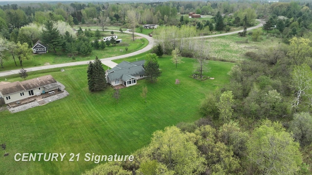 5489 Winchester Way, Gladwin, MI 48624 - aerial view of sparsely populated area