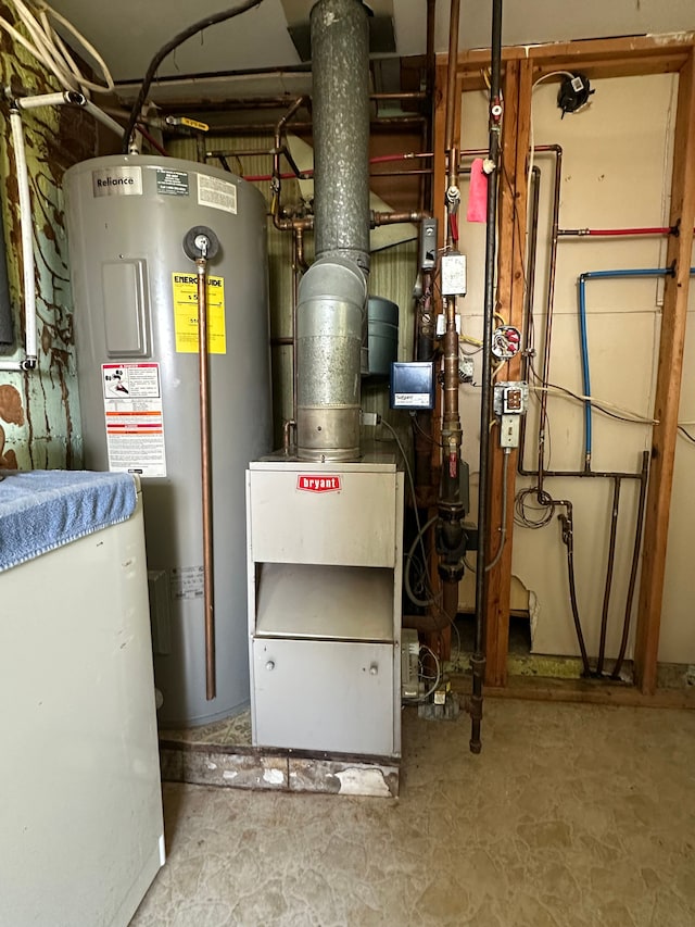 9548 Sharp Rd, Clifford, MI 48727 - utilities featuring water heater
