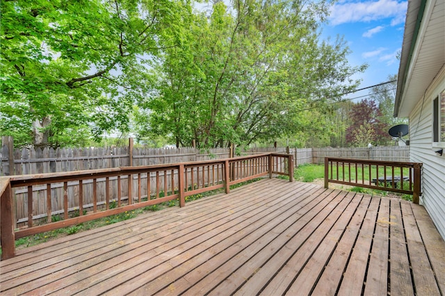 237 Main St, Walkerville, MI 49459 - deck with a fenced backyard