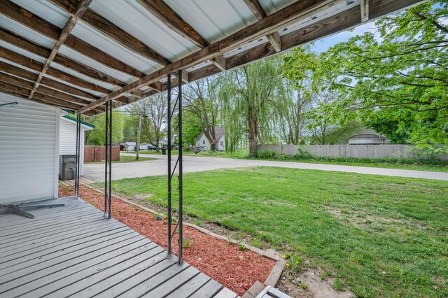 237 Main St, Walkerville, MI 49459 - view of deck