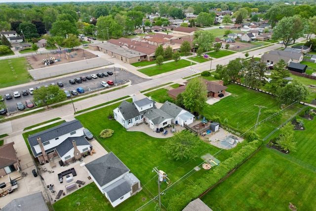22019 Violet St, Saint Clair Shores, MI 48082 - aerial perspective of suburban area