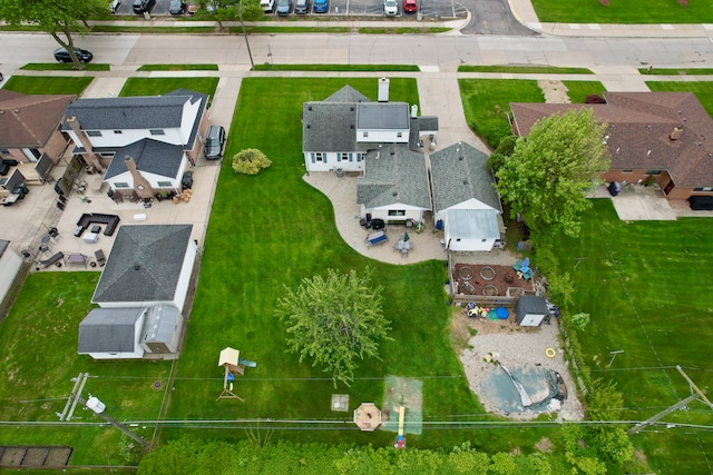 22019 Violet St, Saint Clair Shores, MI 48082 - aerial perspective of suburban area