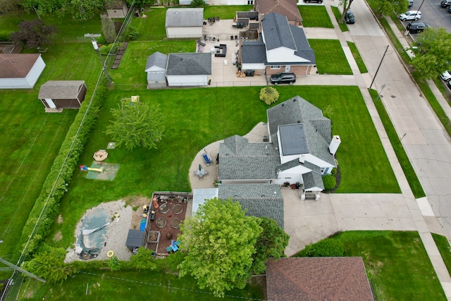 22019 Violet St, Saint Clair Shores, MI 48082 - aerial view of residential area
