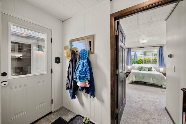 22019 Violet St, Saint Clair Shores, MI 48082 - entryway with carpet