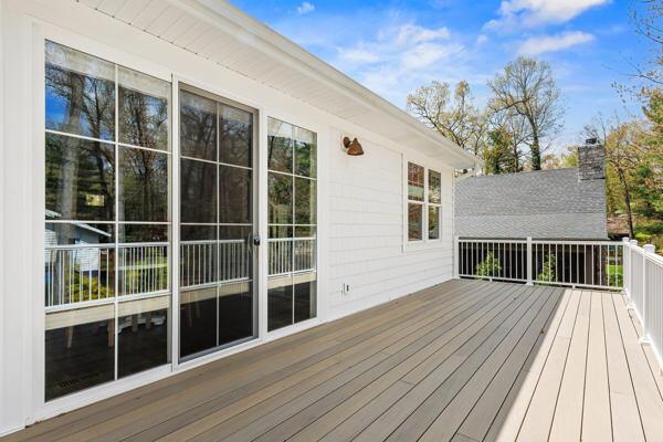 4108 Chippewa Trl, New Buffalo, MI 49117 - view of wooden terrace
