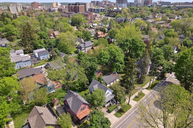 314 W Madison St, Ann Arbor, MI 48103 - aerial view of property's location featuring nearby urban area