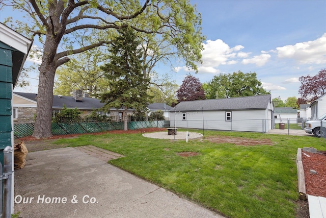 700 Scheurmann St, Essexville, MI 48732 - view of yard featuring a patio area
