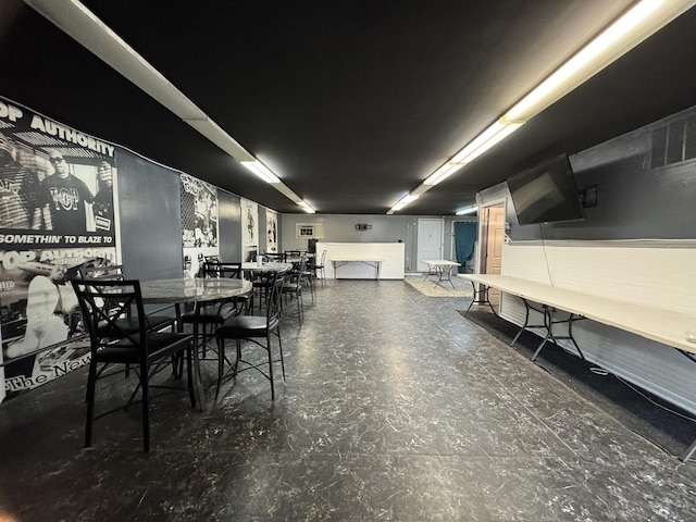 1840 S Averill Ave, Flint, MI 48503 - dining space featuring tile patterned floors