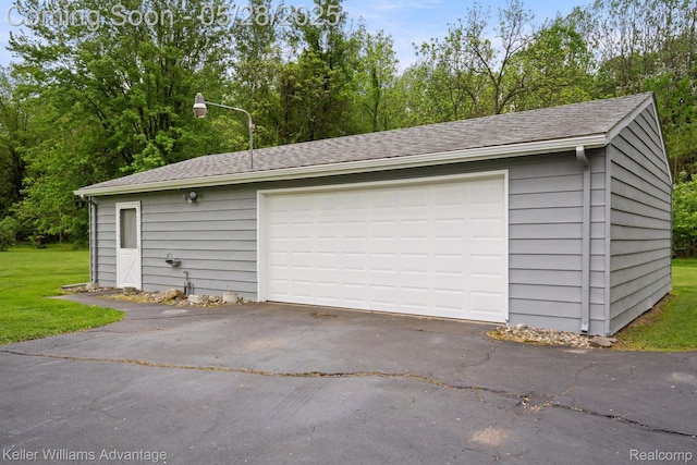 40755 Judd Rd, Belleville, MI 48111 - view of detached garage