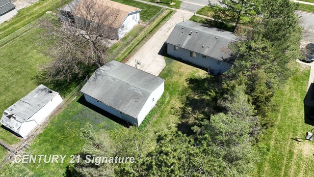 3455 Angel Dr, Saginaw, MI 48601 - view from above of property