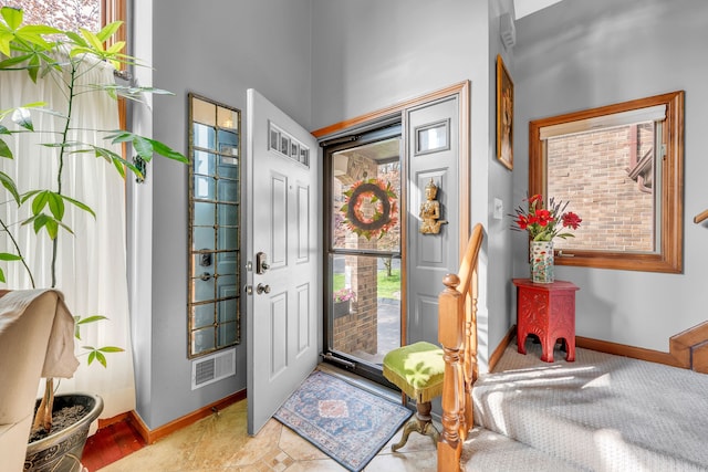 652 S Military St, Dearborn, MI 48124 - entryway with baseboards and healthy amount of natural light