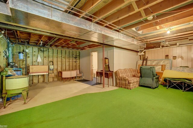 3641 Timber Ridge Dr, Metamora, MI 48455 - view of unfinished below grade area