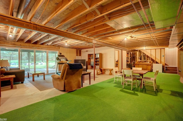 3641 Timber Ridge Dr, Metamora, MI 48455 - view of basement
