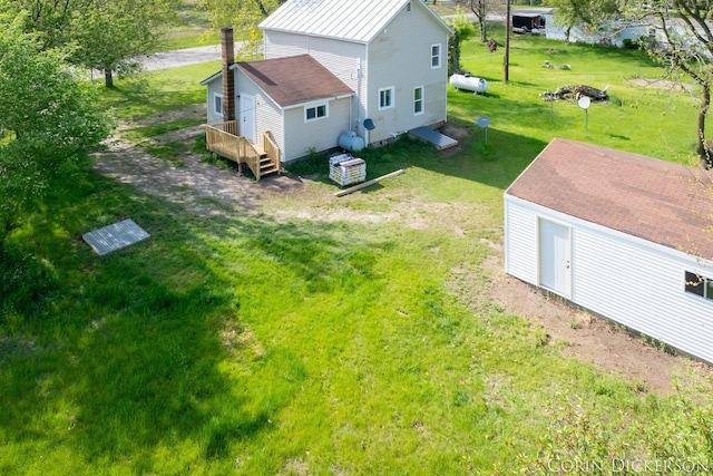 3188 E Stage Rd, Ionia, MI 48846 - aerial view of property and surrounding area