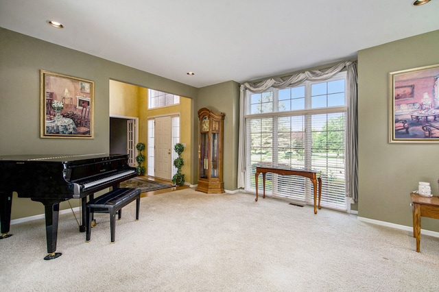 9968 Tuscany Valley Way S, Lyon, MI 48178 - entryway with carpet flooring and baseboards