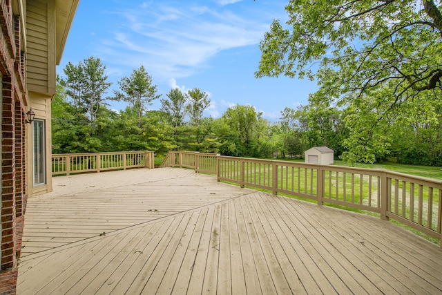9968 Tuscany Valley Way S, Lyon, MI 48178 - wooden terrace with view of scattered trees