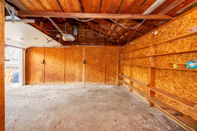 5875 S Madison St, Taylor, MI 48180 - garage featuring a garage door opener